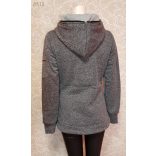 Cirmos kapucnis pulóver