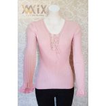 Mellénél fűzős felső