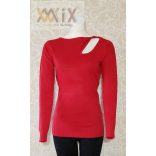 Nyakánál csavart felső