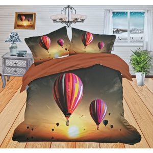 Hőlégballonos - 3D ágynemű 6 részes