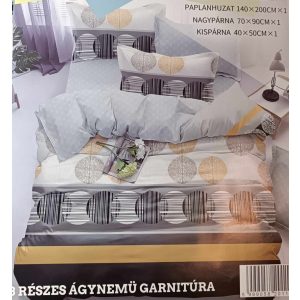 Modern színes karikás - Ágynemű (3 részes)