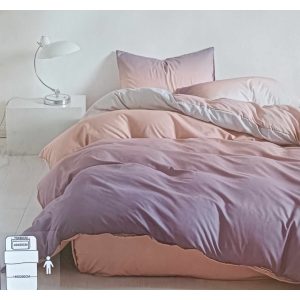 Színátmentes lila ombre mintás - Ágynemű 3 részes