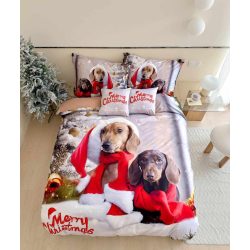 Karácsonyi dupla tacskó - Ágynemű 3 részes