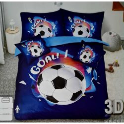 Kék GOAL foci ágynemű 3 részes