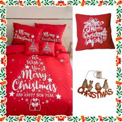 merry christmas karácsonyi 3 darabos ajándékcsomag