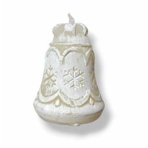 Karácsonyi figura gyertya csengettyű